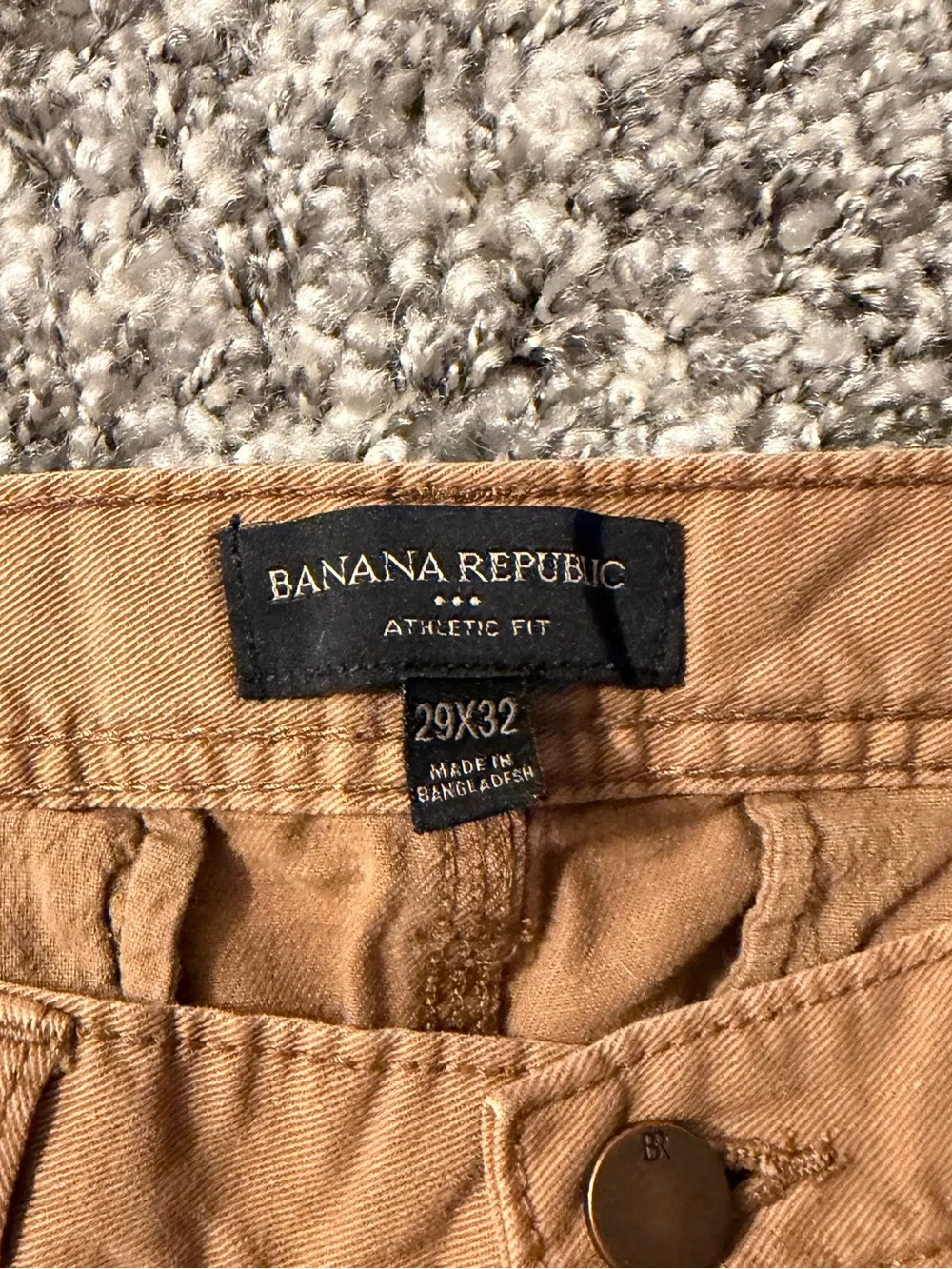 Banana Republic Tan Chino Pants